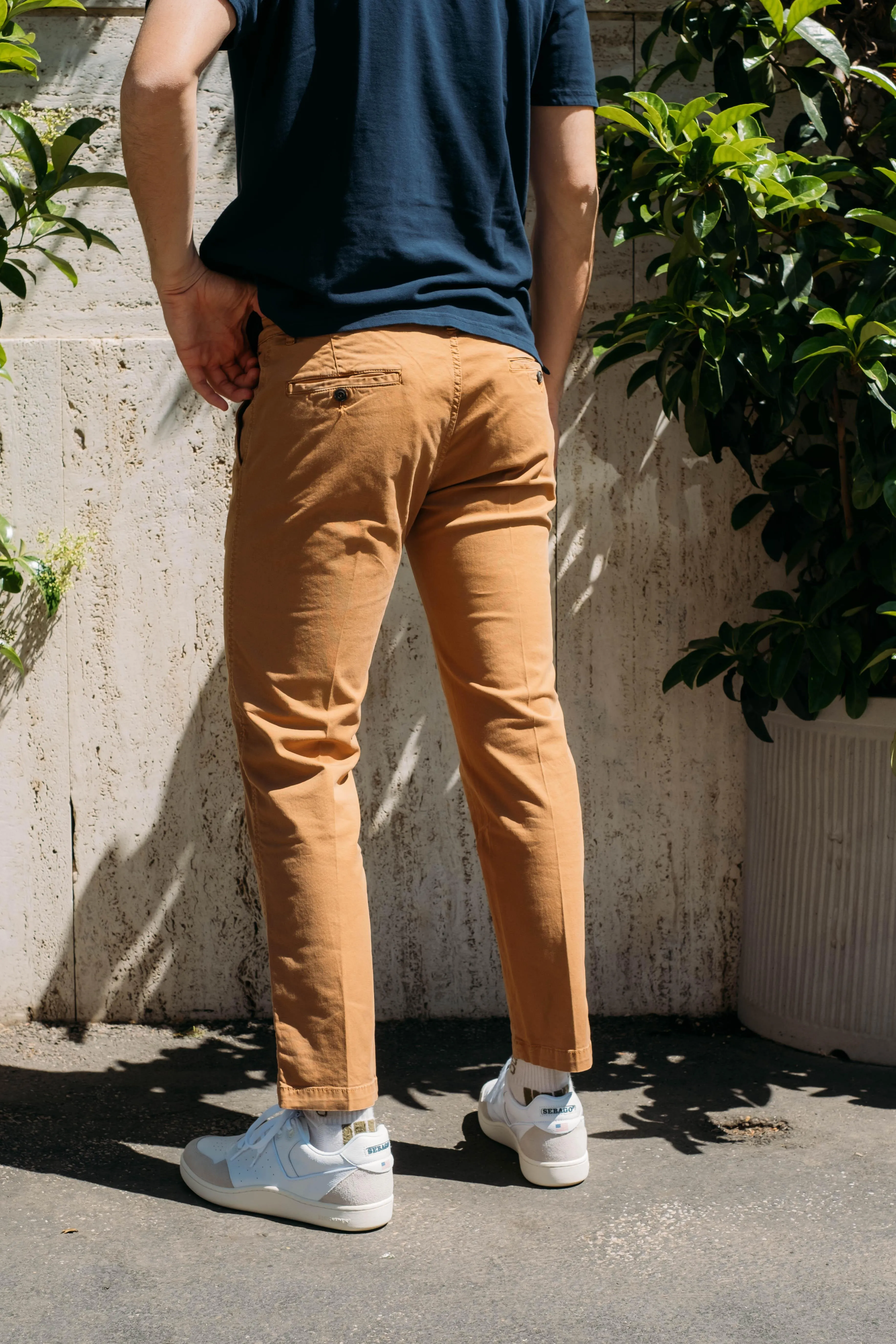 Pantalone Chino Smart Tobacco