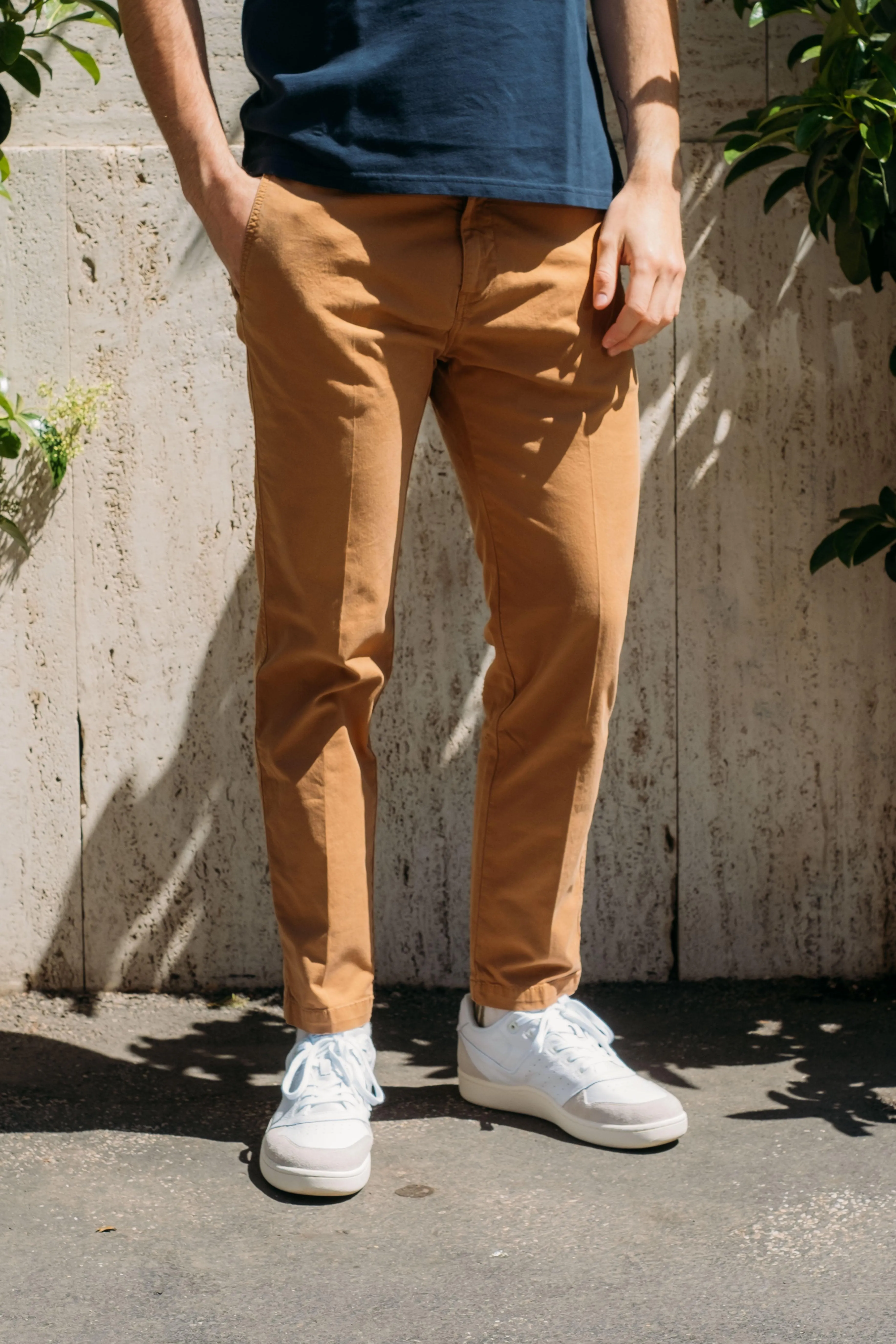 Pantalone Chino Smart Tobacco