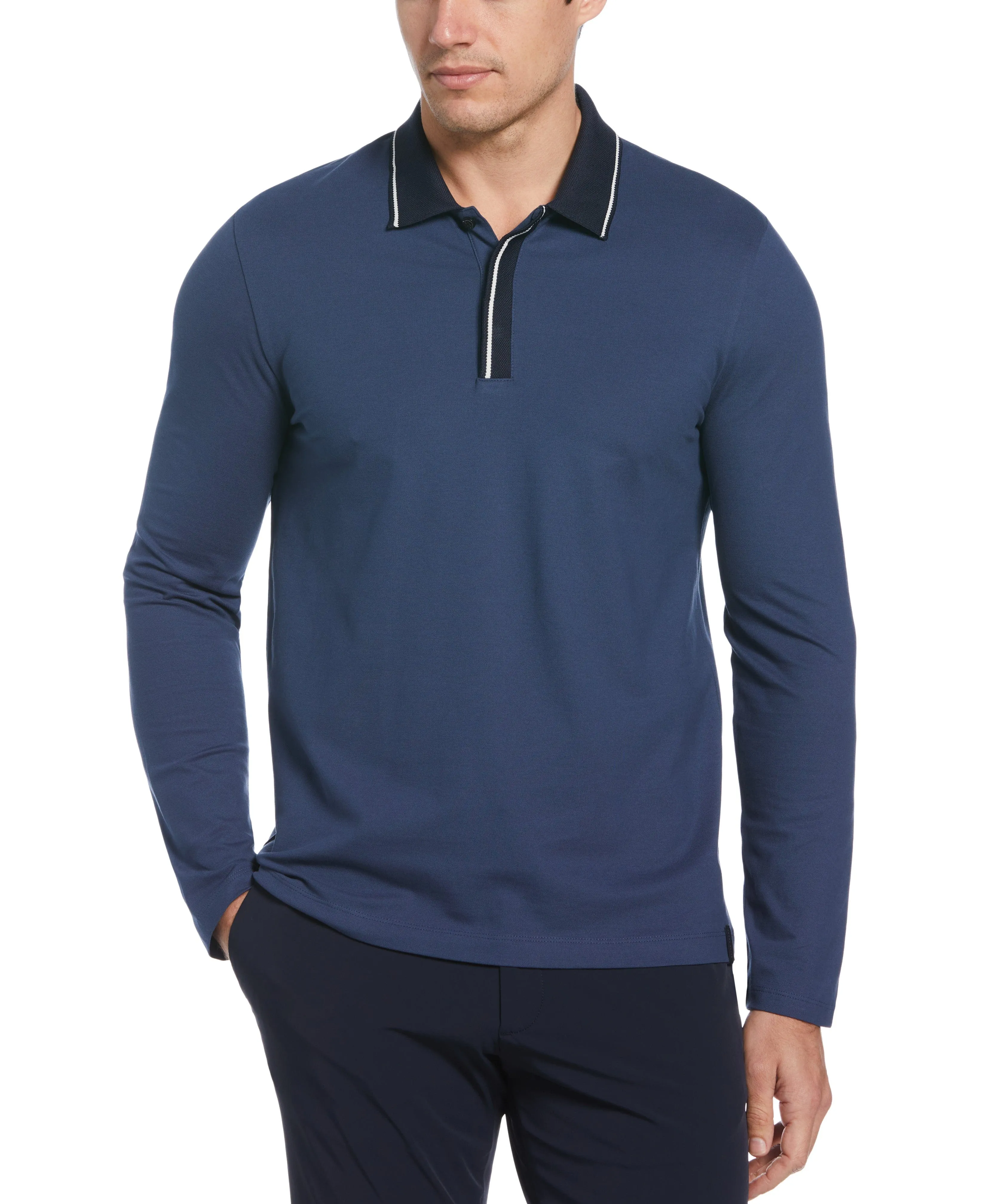 Pique Long Sleeve Polo