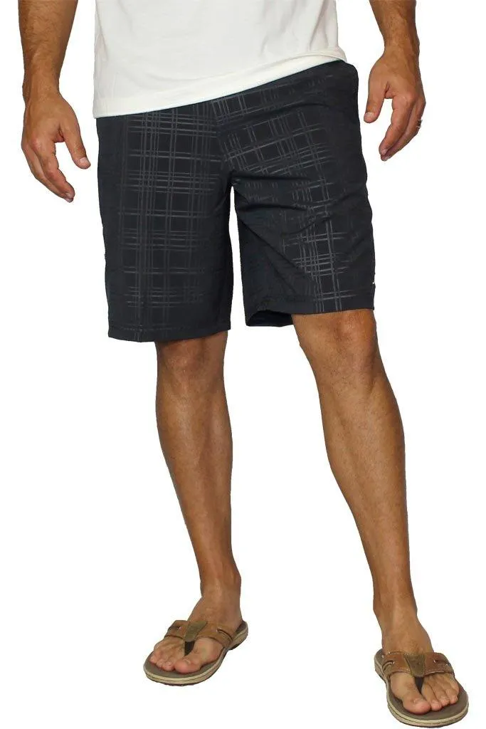 Plaid Tec Board Shorts