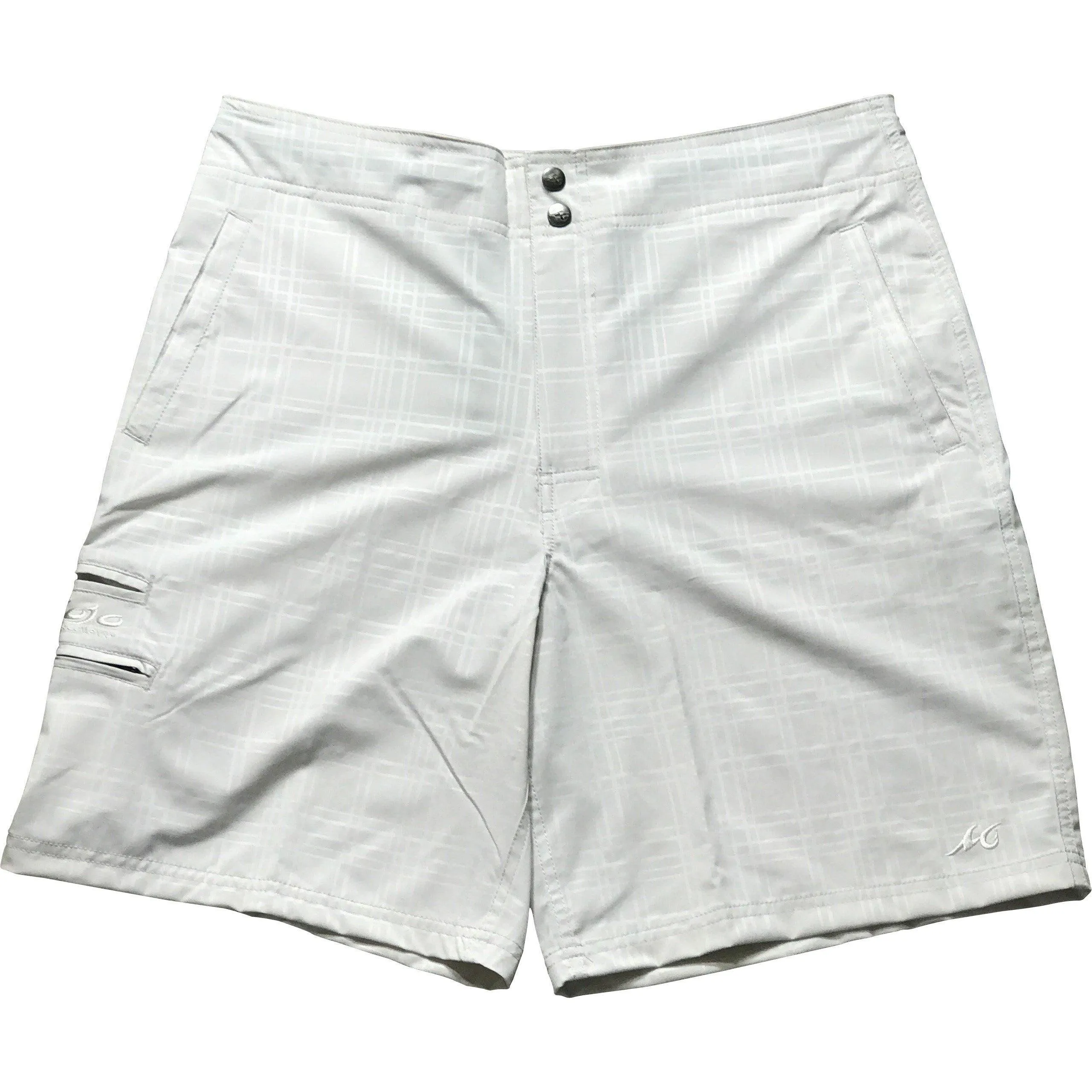 Plaid Tec Board Shorts