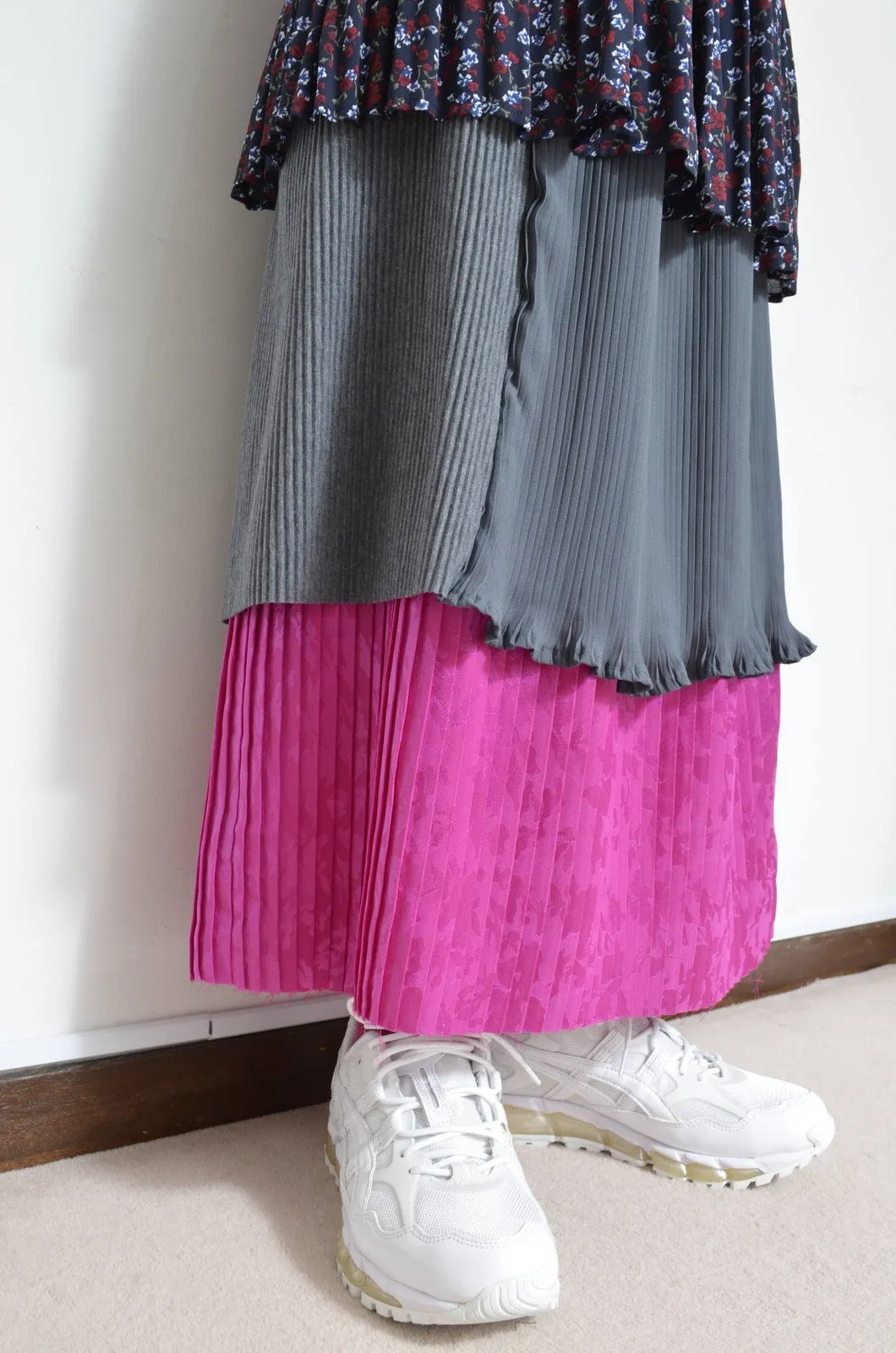 PLEATED SKIRT 01 / A