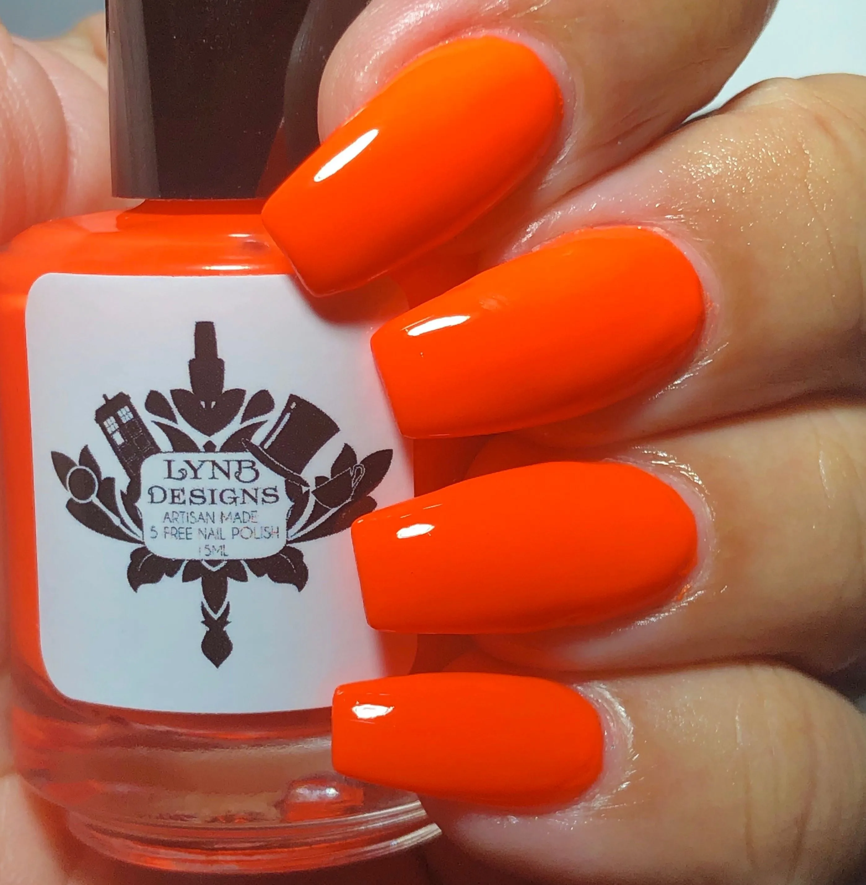 Reddy or Not from the “Tonally Awesome" Nail Polish Collection 15ml 5-Free