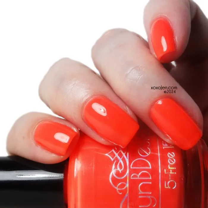 Reddy or Not from the “Tonally Awesome" Nail Polish Collection 15ml 5-Free