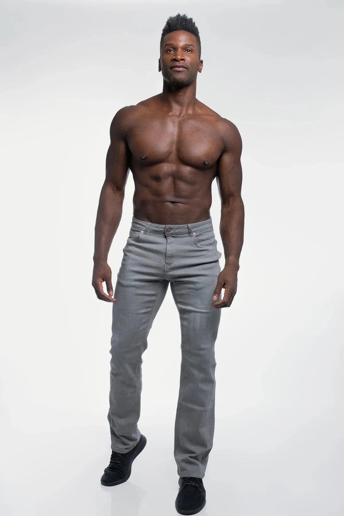 Relaxed Athletic Fit Jeans