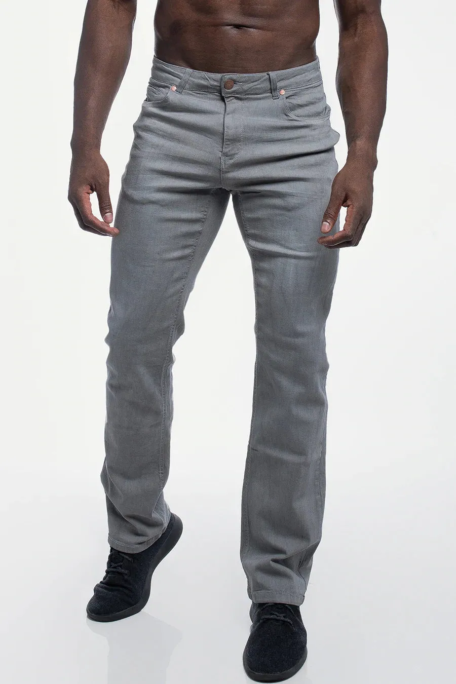 Relaxed Athletic Fit Jeans