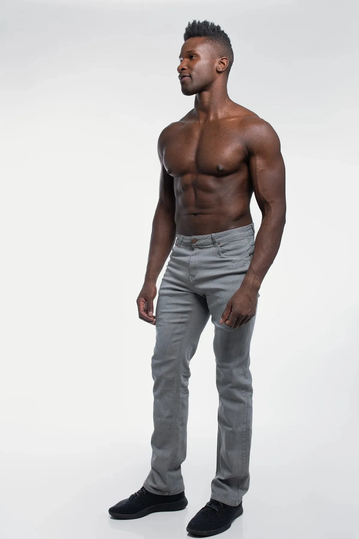 Relaxed Athletic Fit Jeans