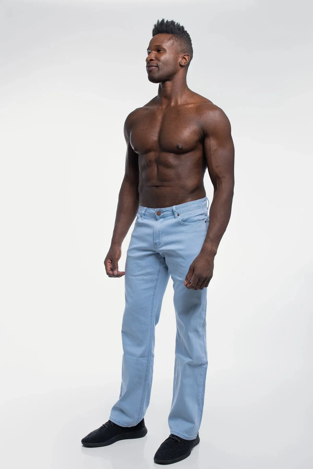 Relaxed Athletic Fit Jeans