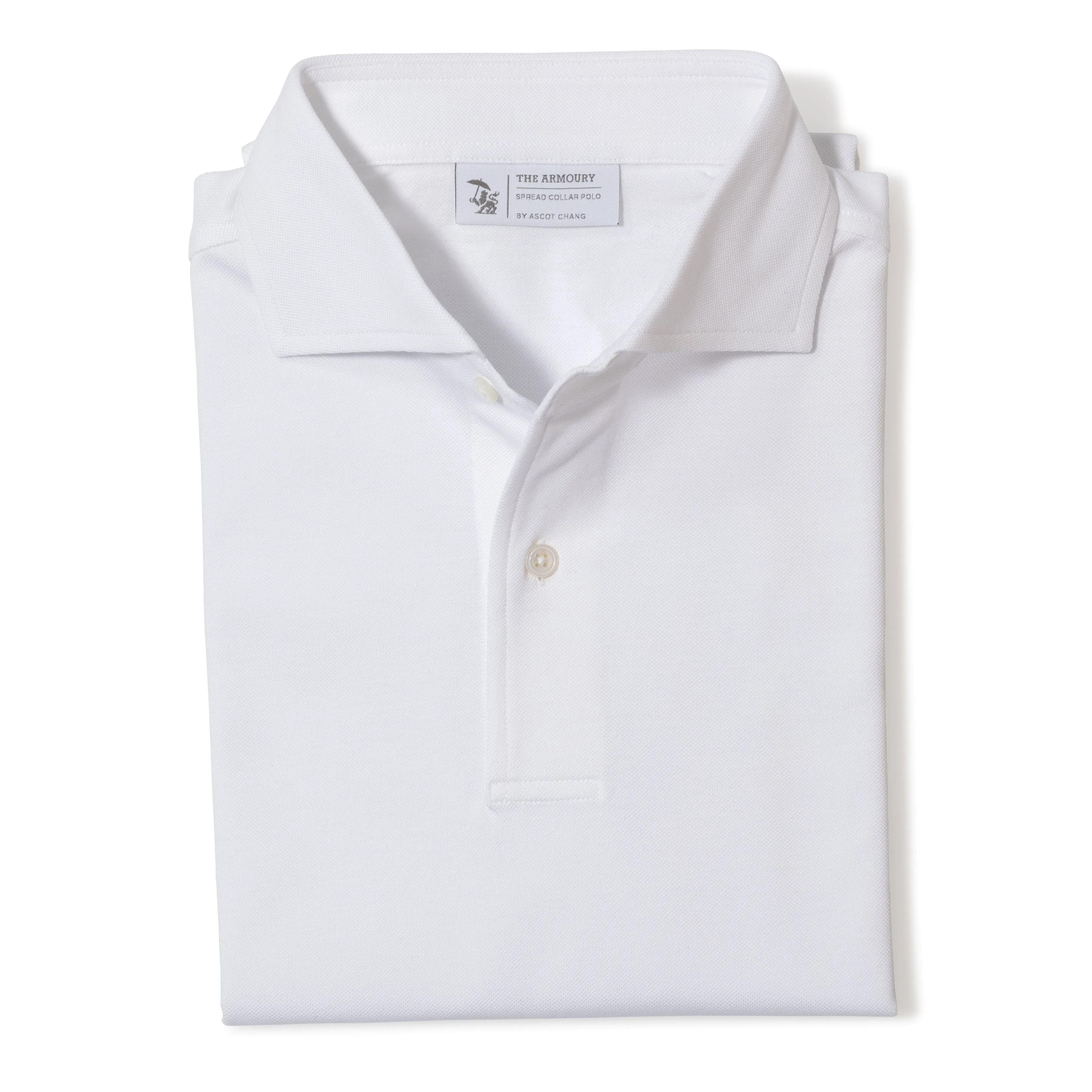 Short Sleeve Spread Collar Polo