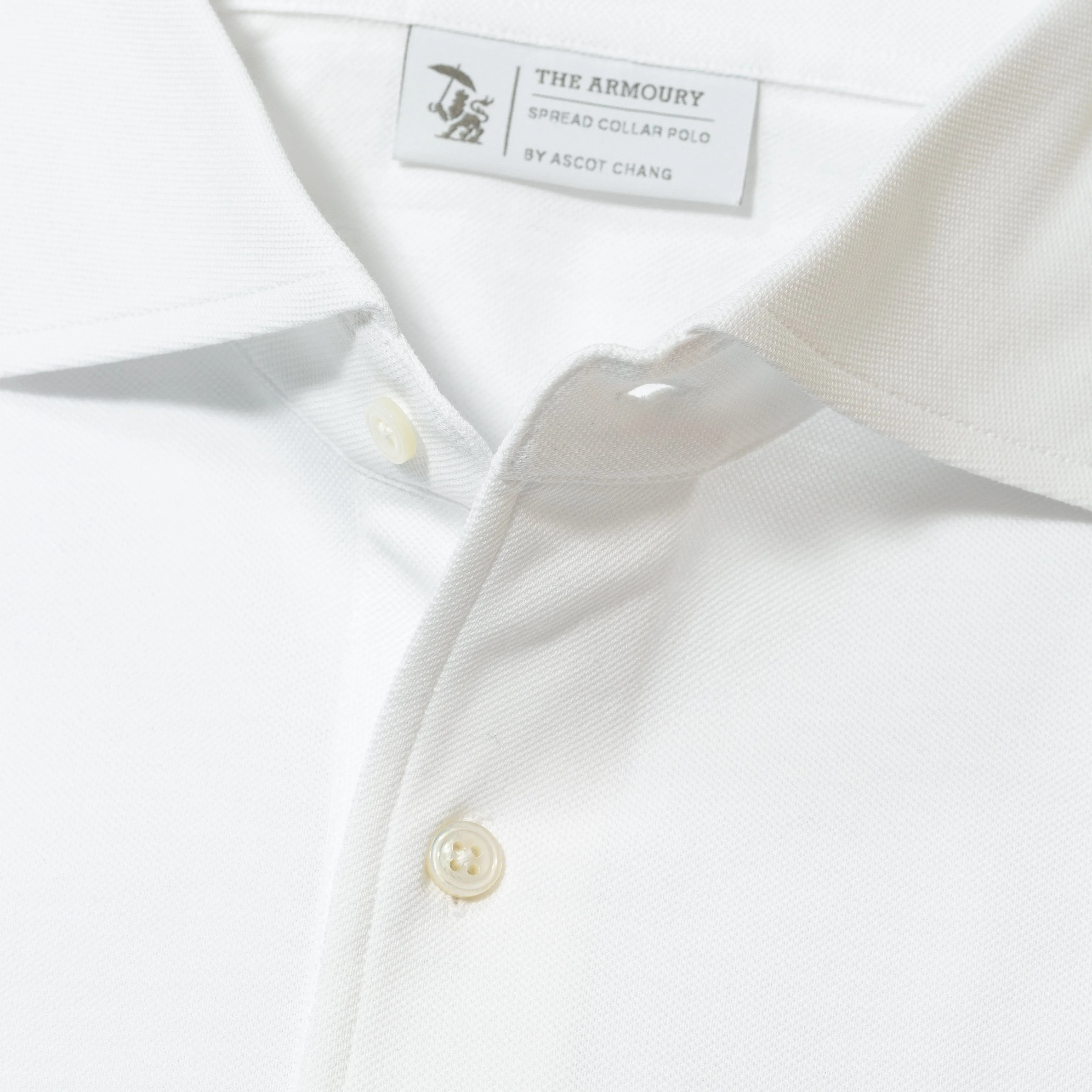 Short Sleeve Spread Collar Polo