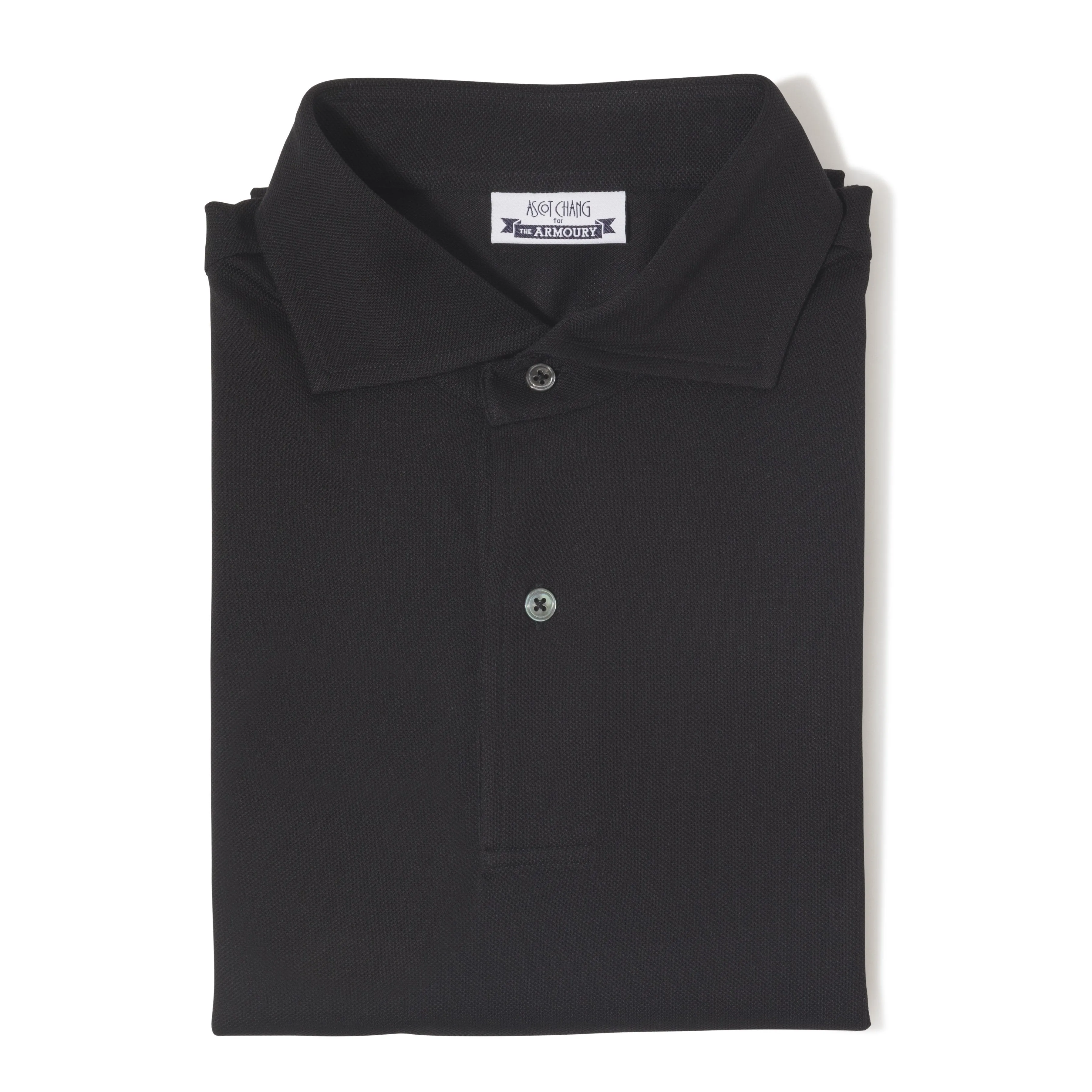 Short Sleeve Spread Collar Polo