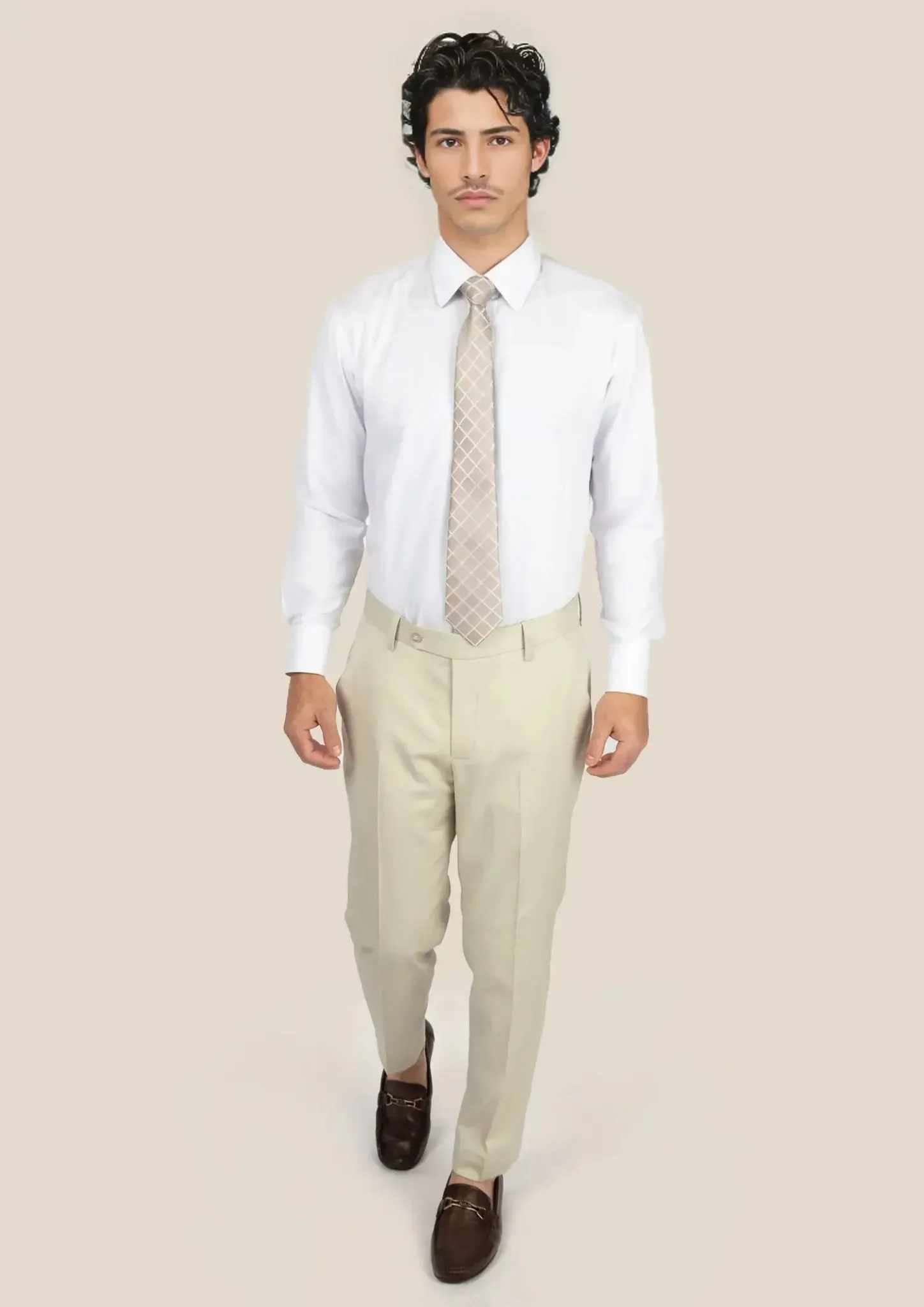 Siena Ivory Twill Pants