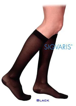 Sigvaris 770 Truly Transparent 20-30 mmHg Womens Closed Toe Knee Hi 772C