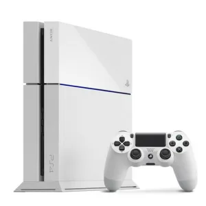 Sony PlayStation 4 500GB Gaming Console White with HDMI Cable (USED)