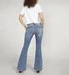 Suki Mid Rise Flare Leg Jeans