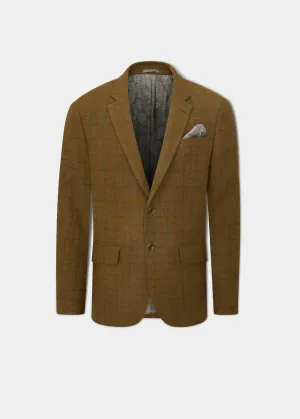 Regular Fit Moor Surrey Tweed Lined Blazer with Optimal Title