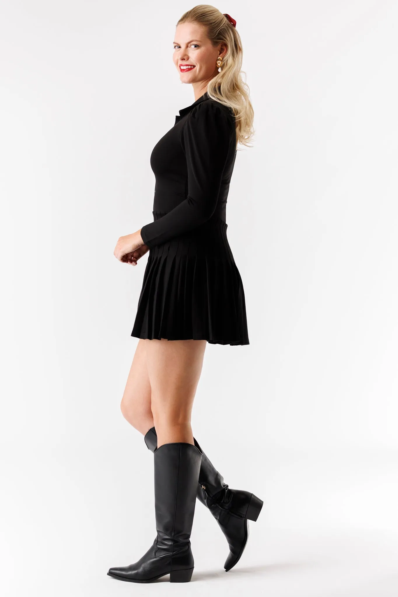 The Edith Dress - Black