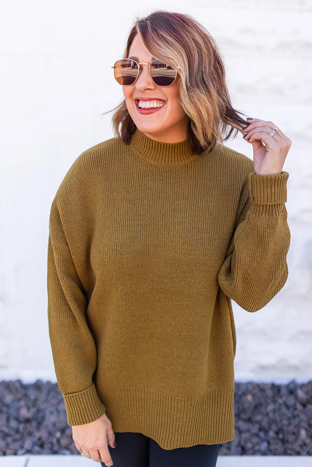 The Reynolds Sweater - Olive