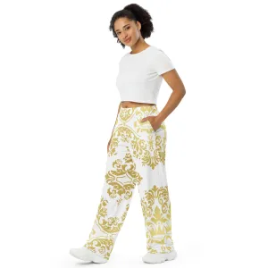 Unisex wide-leg pants