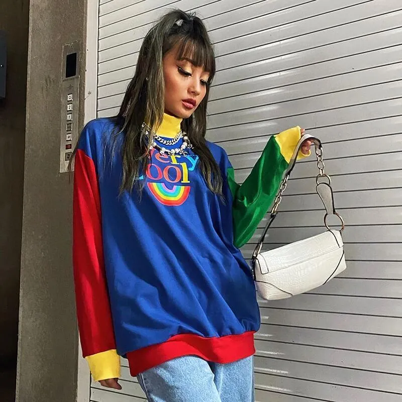 Very Cool Rainbow Sweatshirt