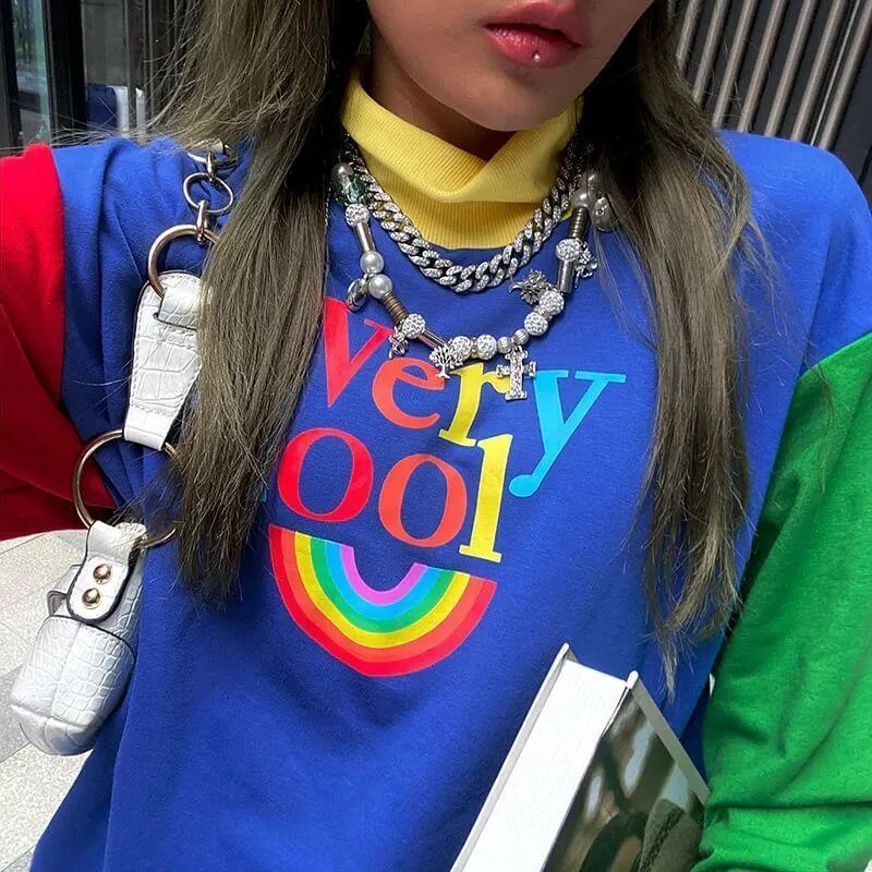 Very Cool Rainbow Sweatshirt