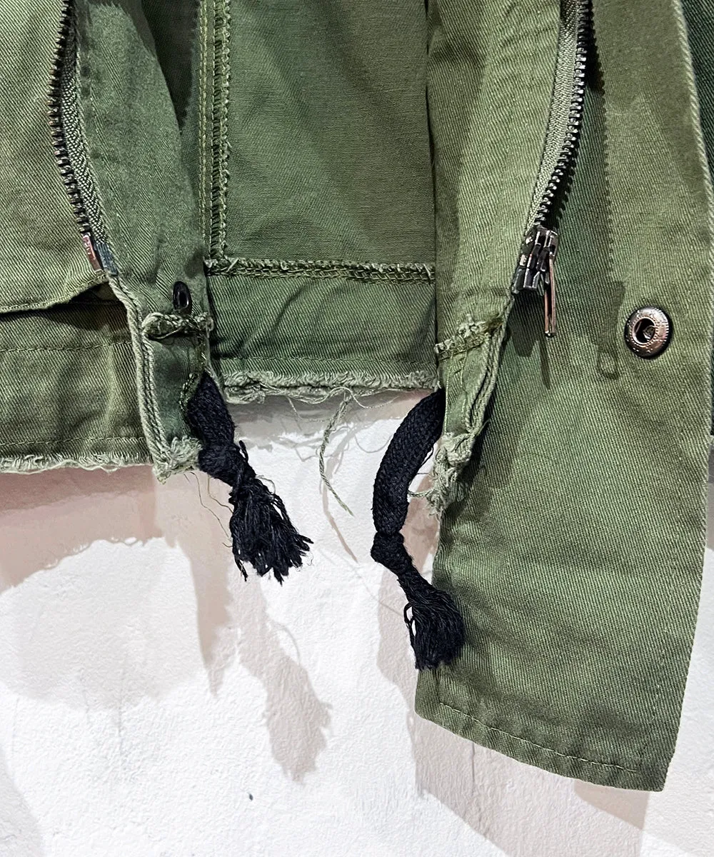 Vintage - cut off military design jacket