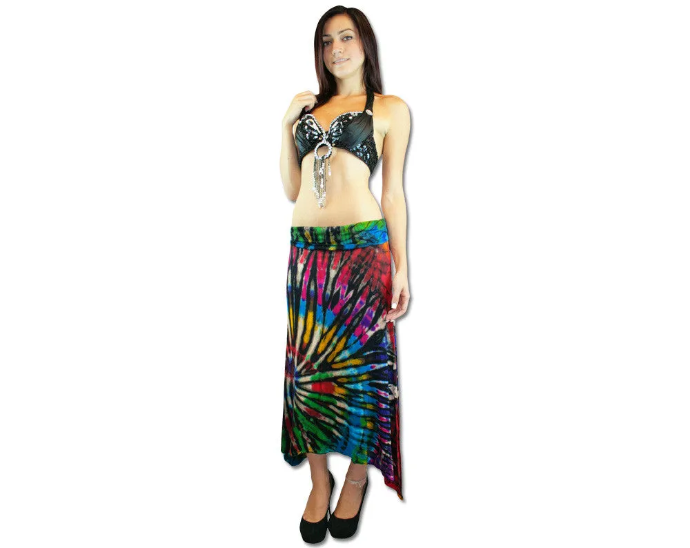 Wholesale Tie Dye Tube Skirt