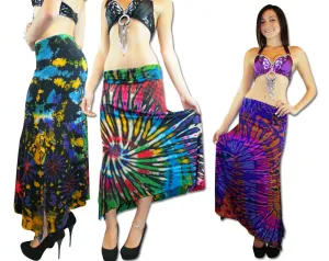 Wholesale Tie Dye Tube Skirt