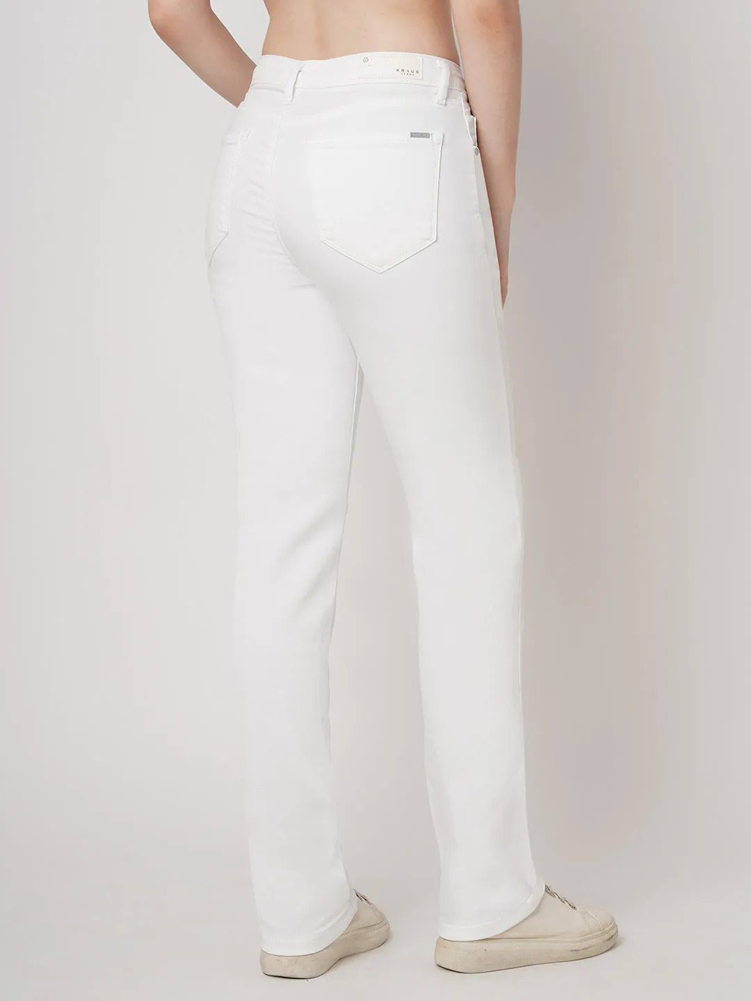 Women High Rise SNUG STRAIGHT Jeans